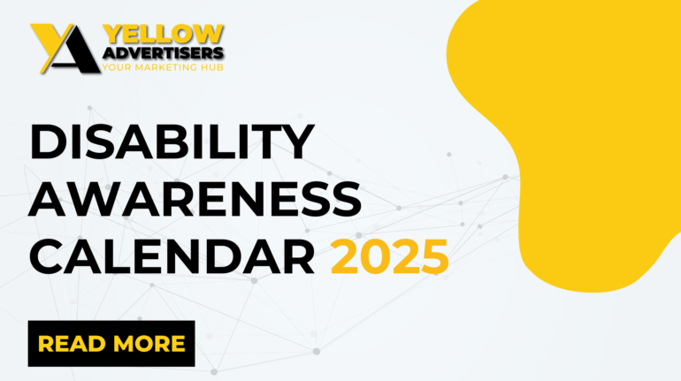 Disability Awareness Calendar 2025